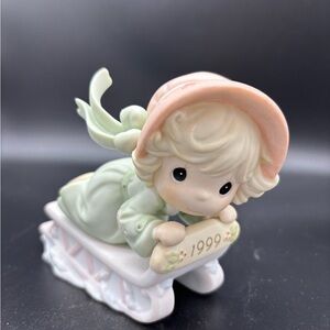 Vintage Precious Moments Slide into the Next Millennium- 1999